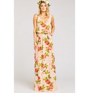 Show Me Your Mumu Kendall Maxi blushing blooms